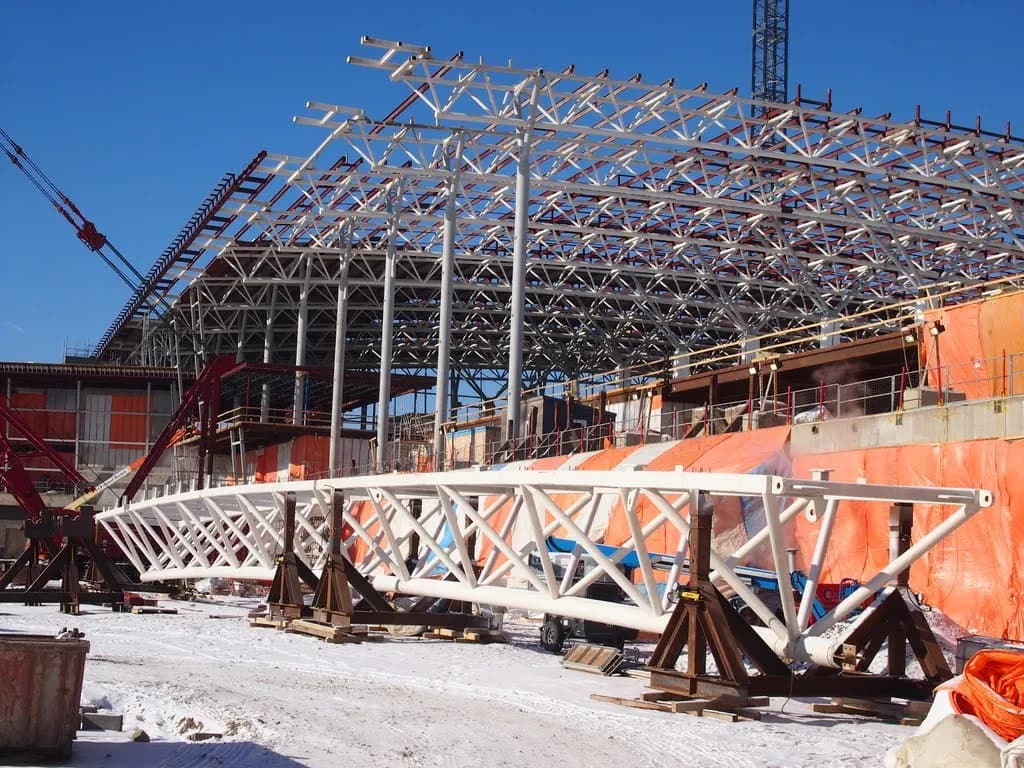Calgary International Airport construction
